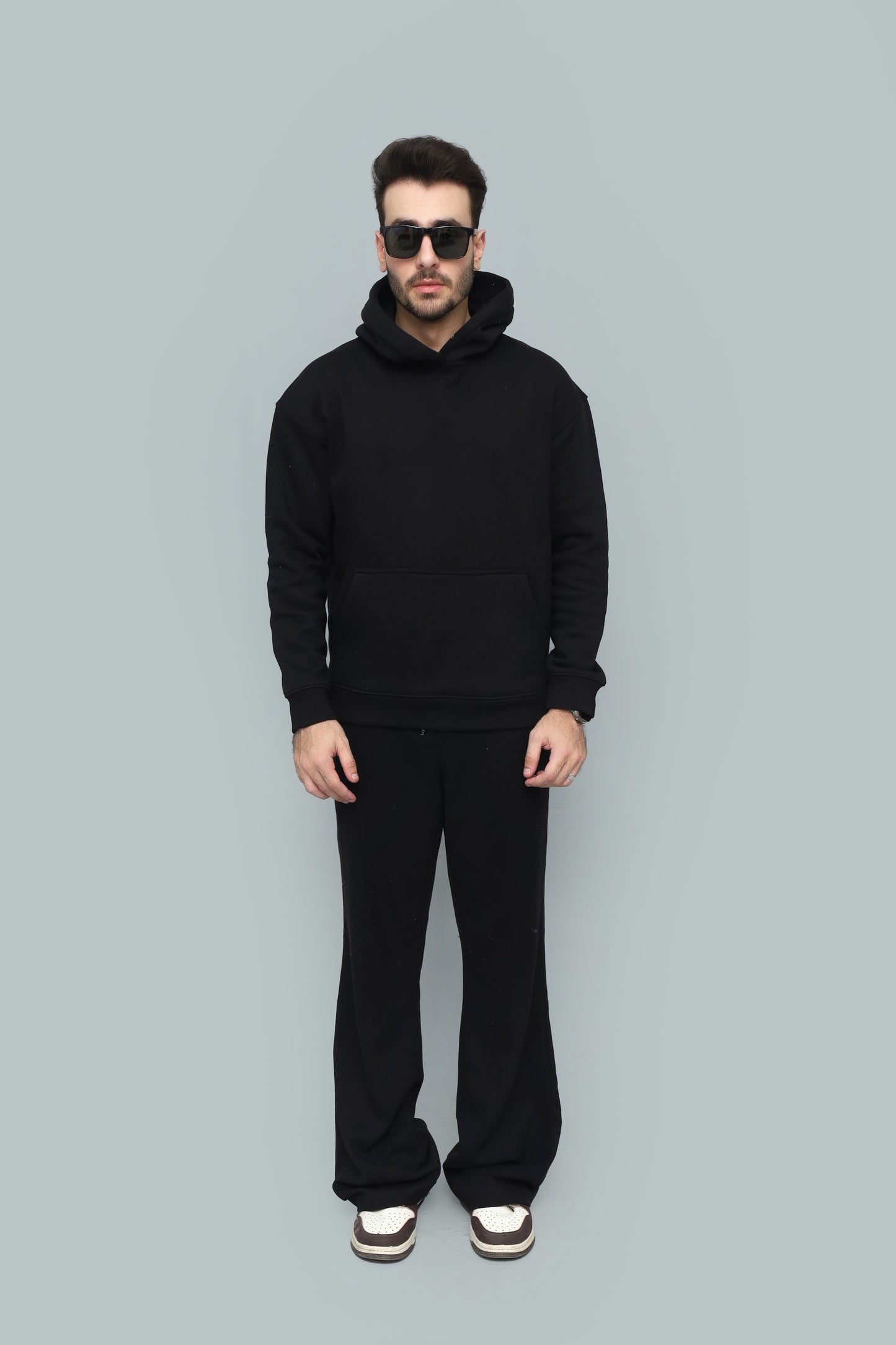 Prime Matte Black Hoodie