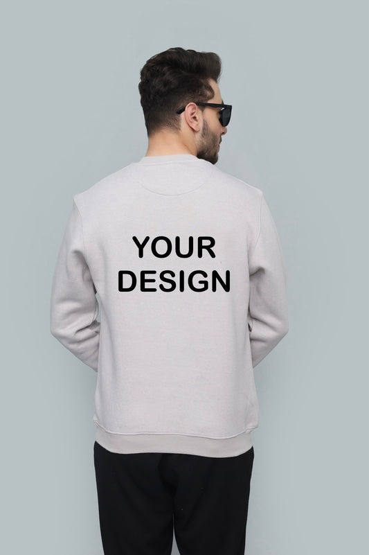 Custom Printed Sweatshirt – Designed by You-Name & Design