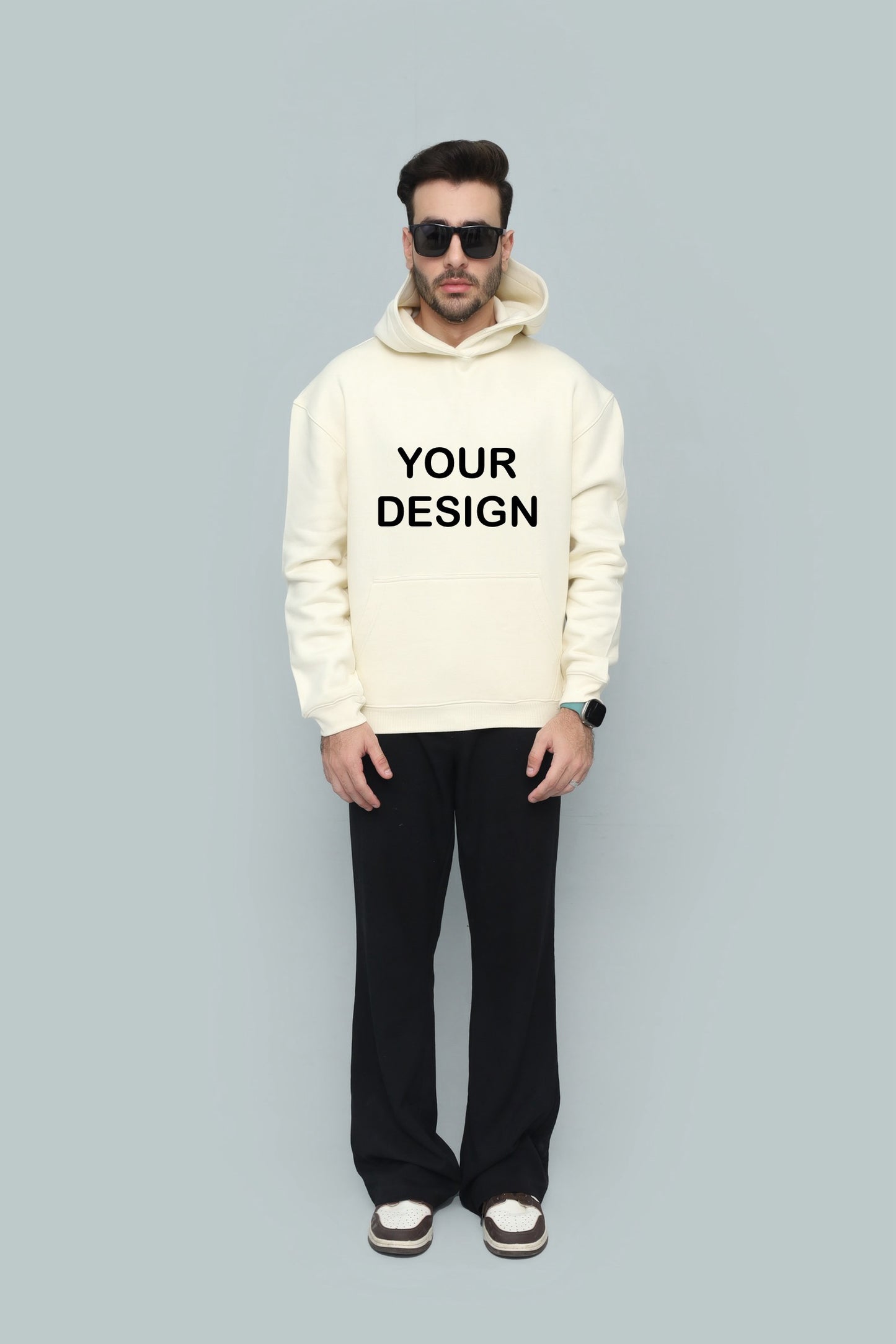 Custom Print-On-Demand Hoodie – Your Design & Name Print