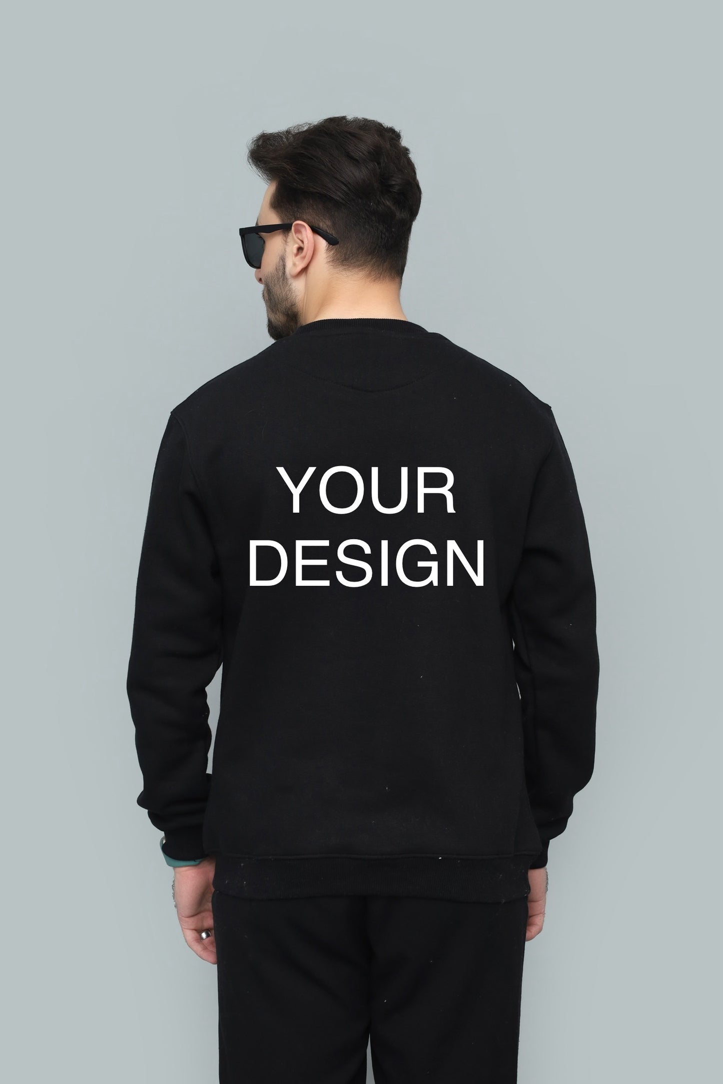 Custom Printed Sweatshirt – Designed by You-Name & Design