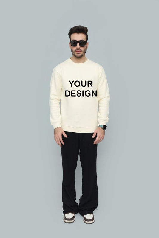 Custom Printed Sweatshirt – Designed by You-Name & Design