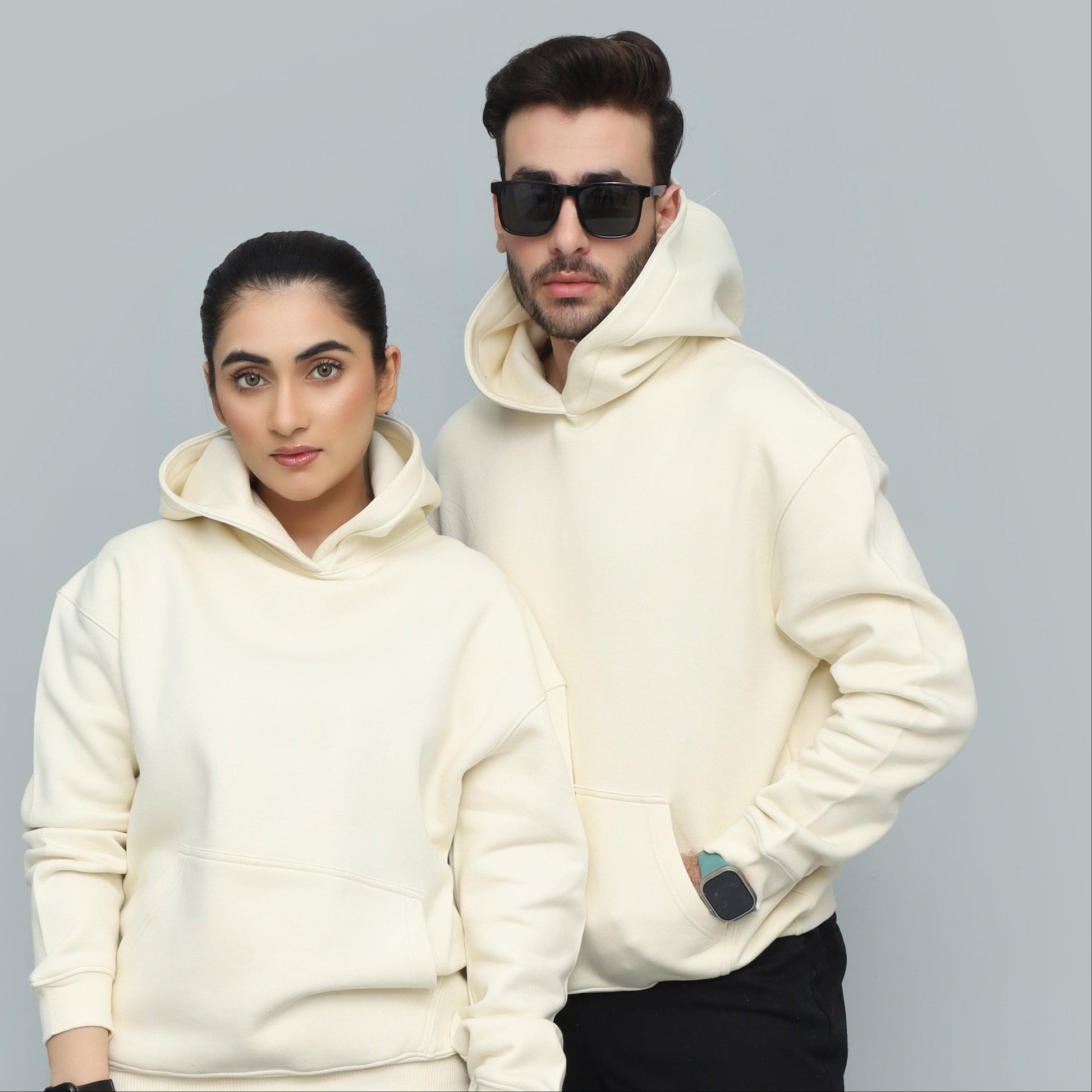Classic Beige Hoodie - Premium Fleece Streetwear | Primerz