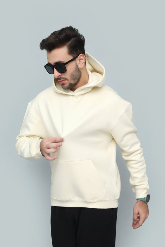 Classic Beige Hoodie - Premium Fleece Streetwear | Primerz