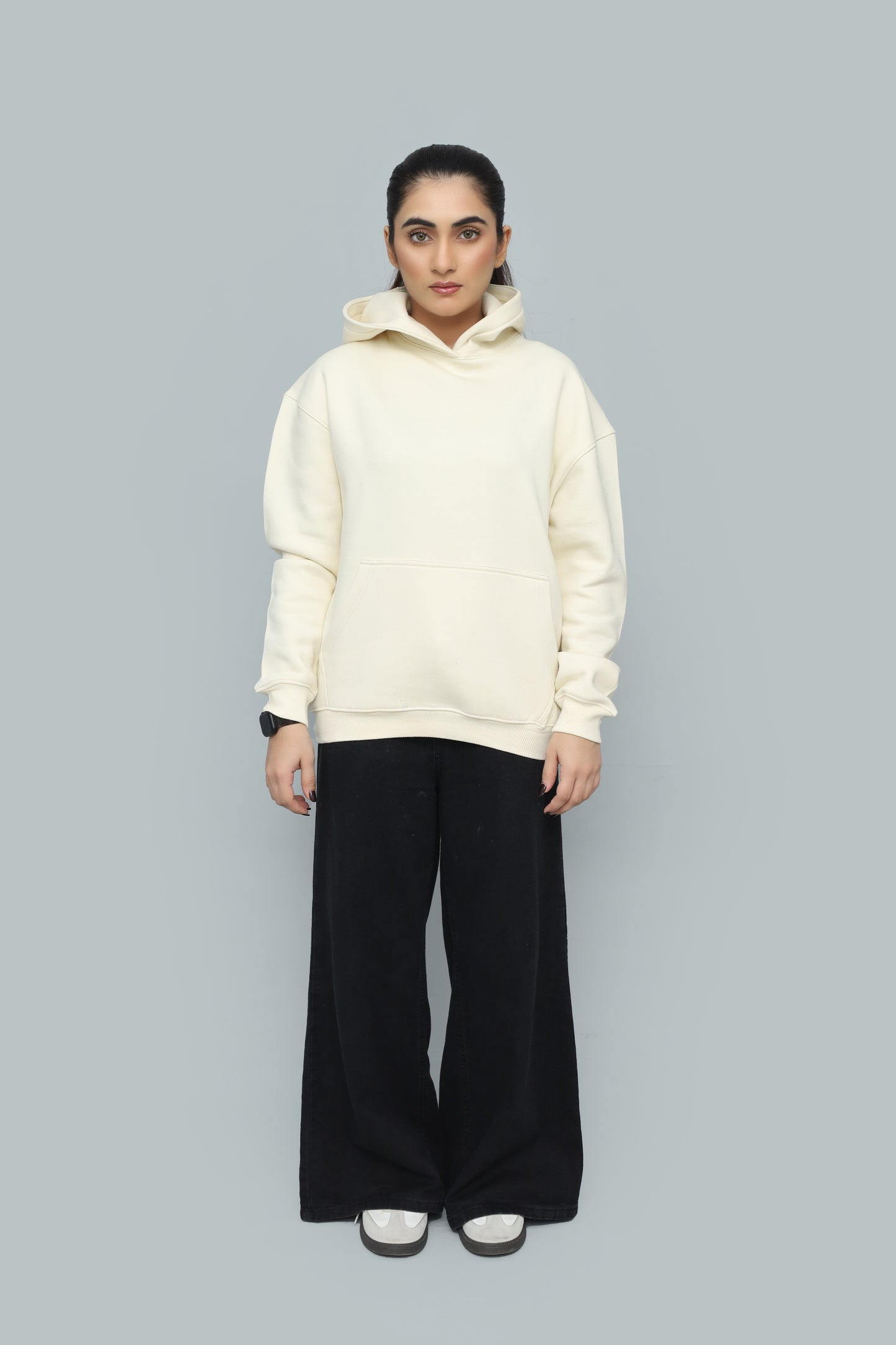 Classic Beige Hoodie - Premium Fleece Streetwear | Primerz