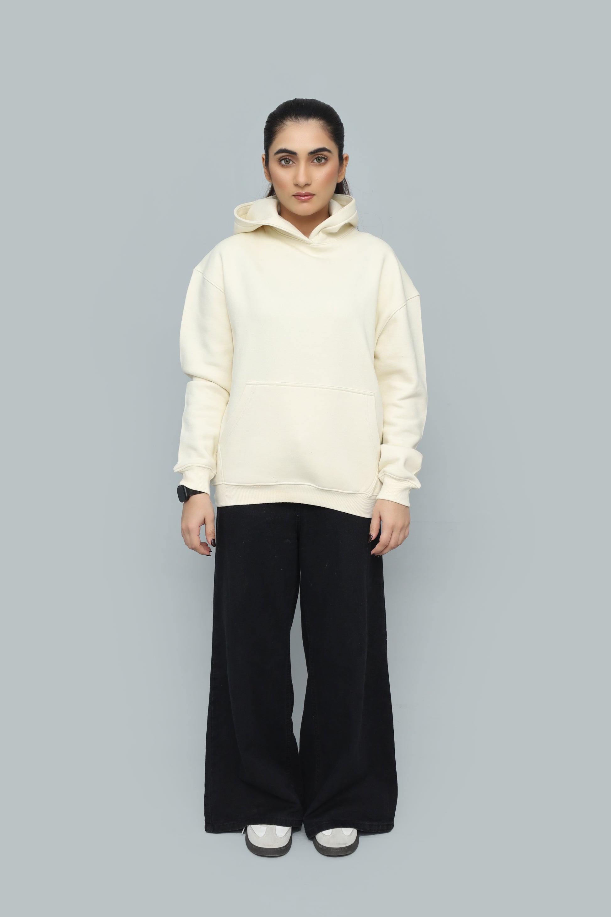 Classic Beige Hoodie - Premium Fleece Streetwear | Primerz