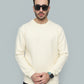 Natural Beige Sweatshirt - Premium Fleece Streetwear