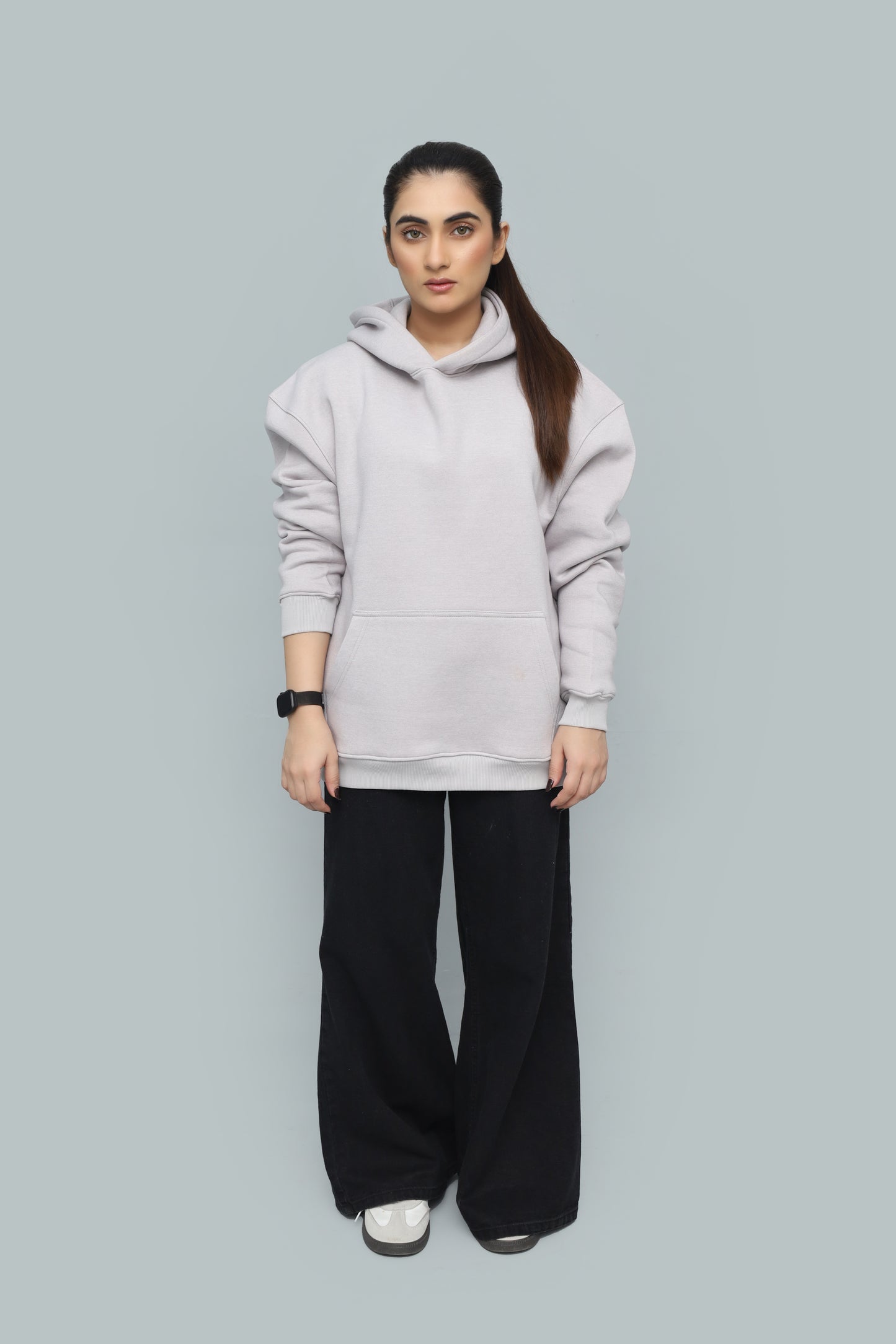 Prime Steel Grey Hoodie - Premium Streetwear by Primerz 