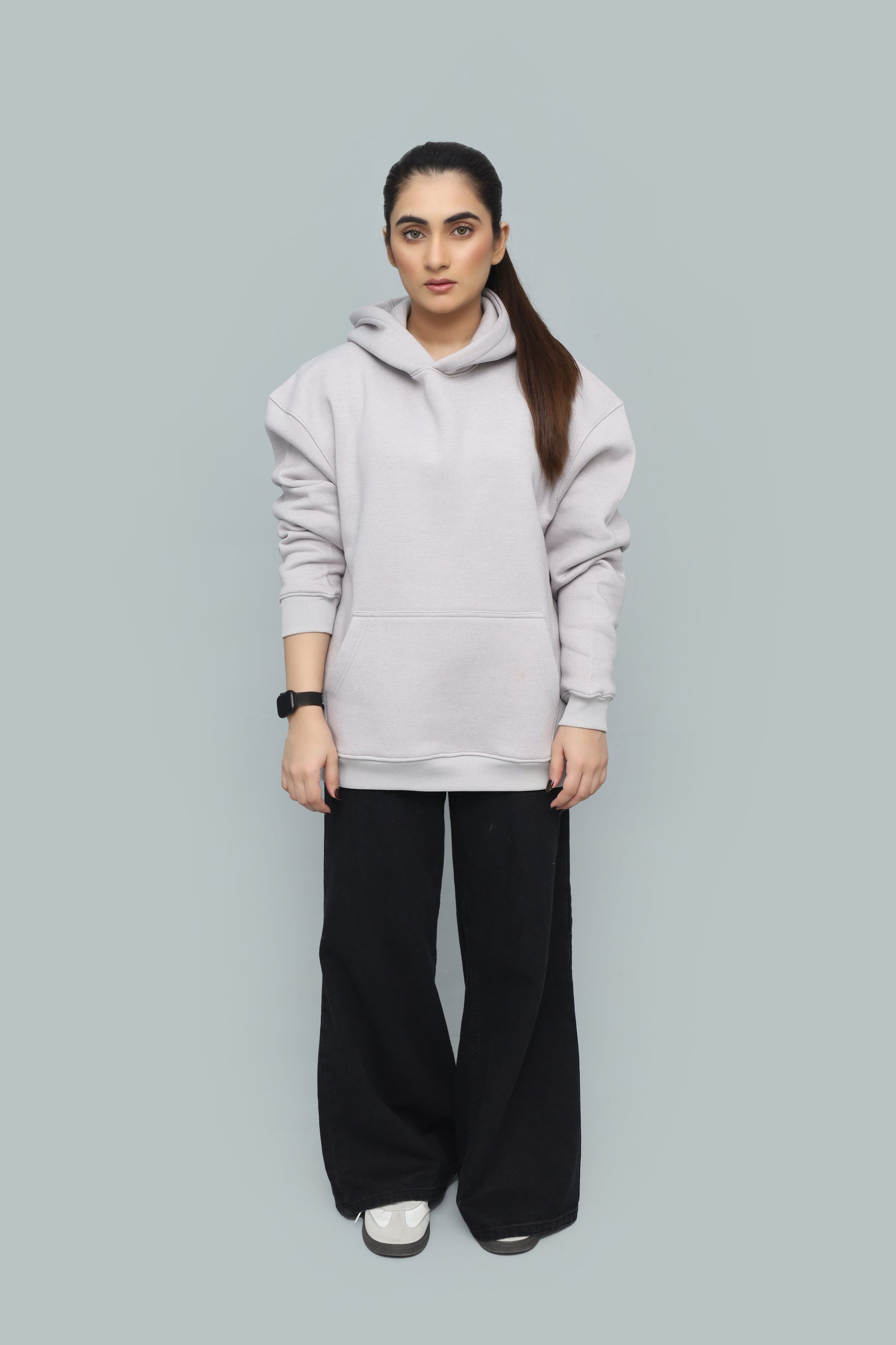 Prime Steel Grey Hoodie - Premium Streetwear by Primerz 