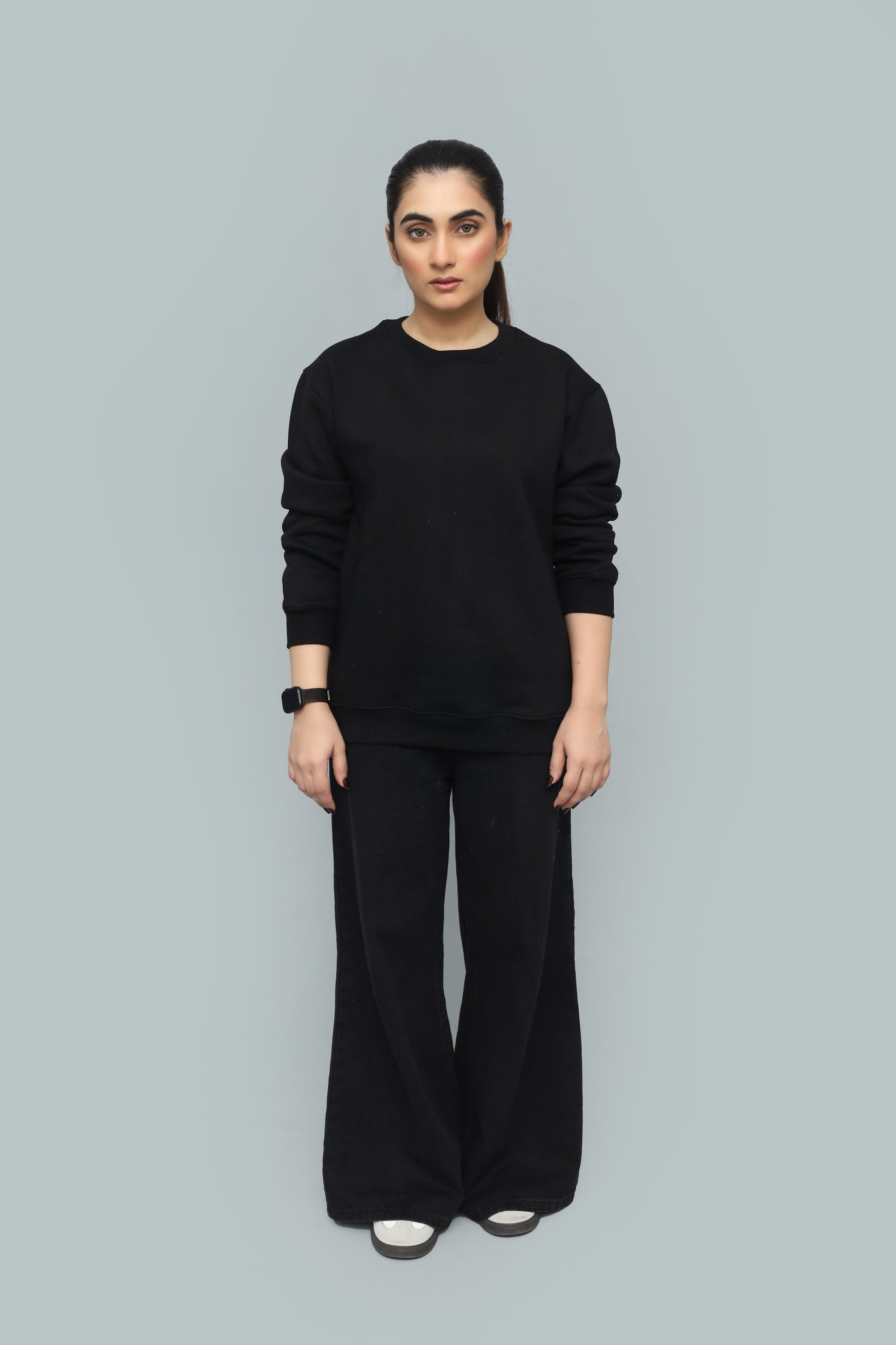 Premium Black Sweatshirt - Obsidian One Edition | Primerz