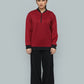 Premium Maroon Quarter-Zip Scuba Sweatshirt