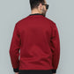 Premium Maroon Quarter-Zip Scuba Sweatshirt