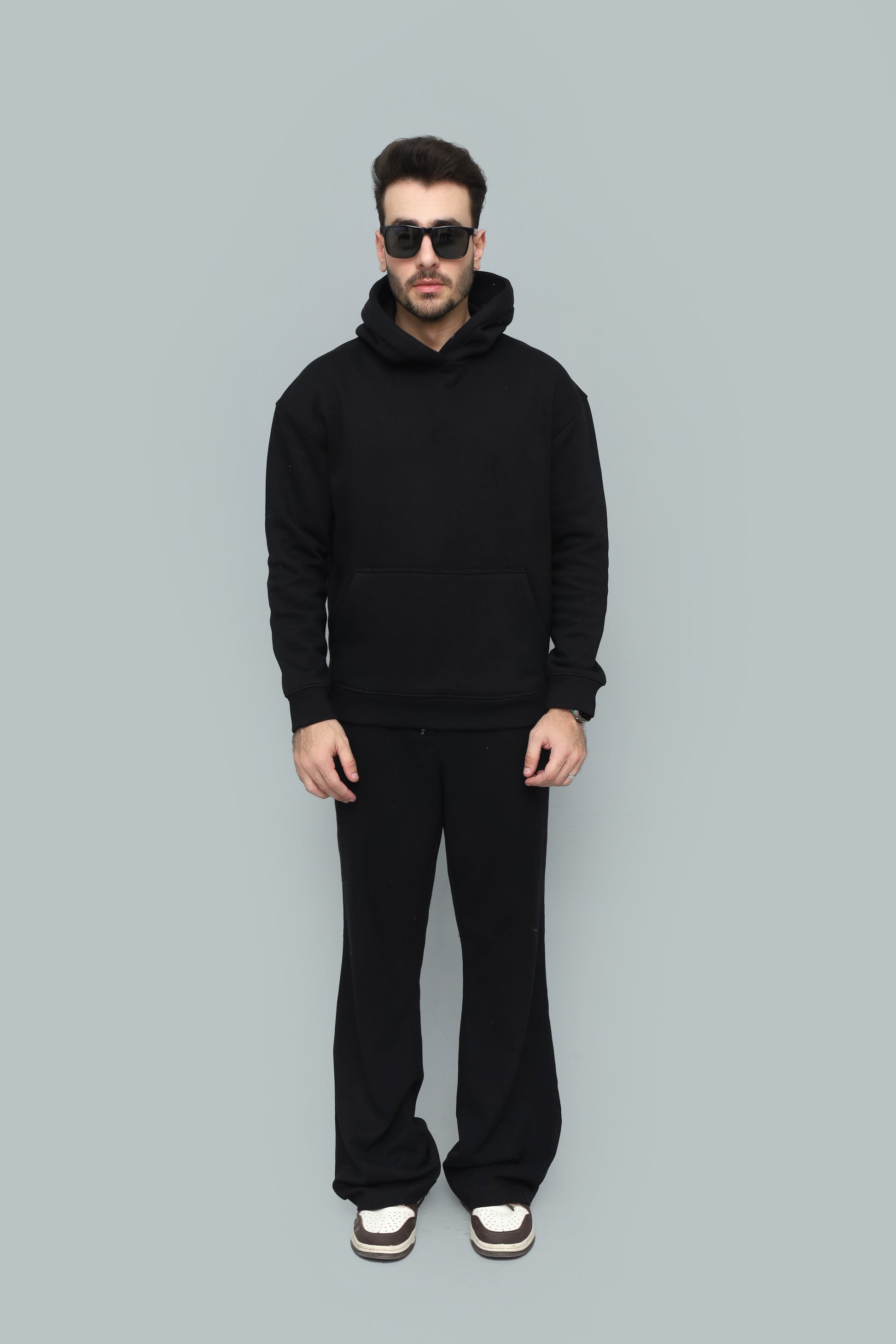 Prime Matte Black Hoodie