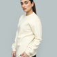 Natural Beige Sweatshirt - Premium Fleece Streetwear